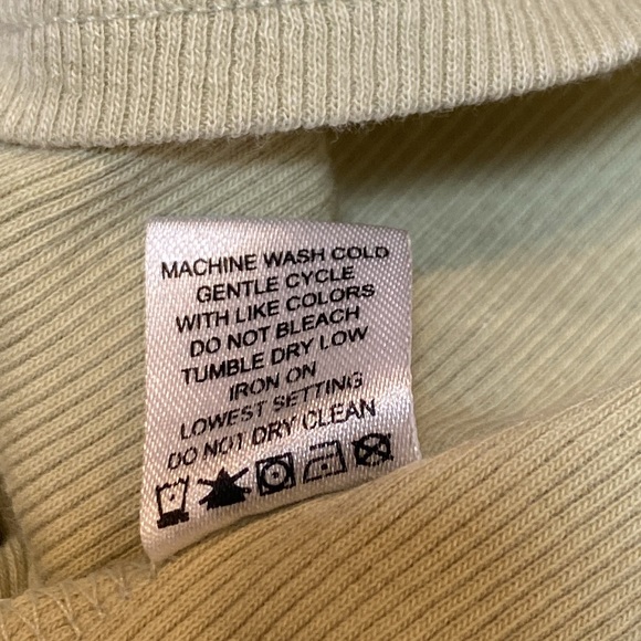 PacSun Long Sleeve Low-cut Collared Top, Size S - Picture 8 of 9